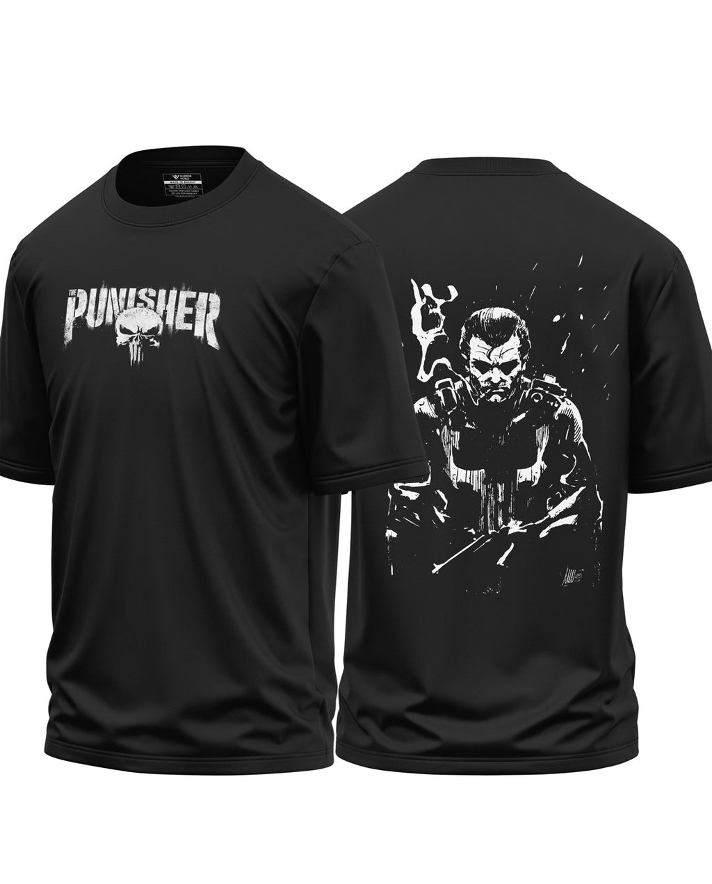 The Punisher Cotton Oversized T-shirt