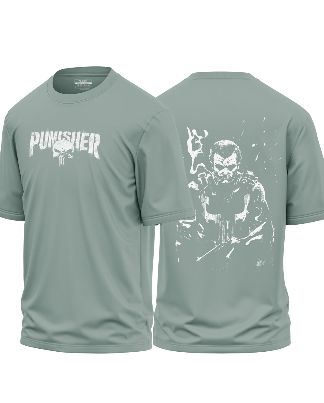 The Punisher Cotton Oversized T-shirt