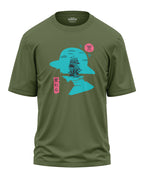 Straw Cotton Oversized T-shirt