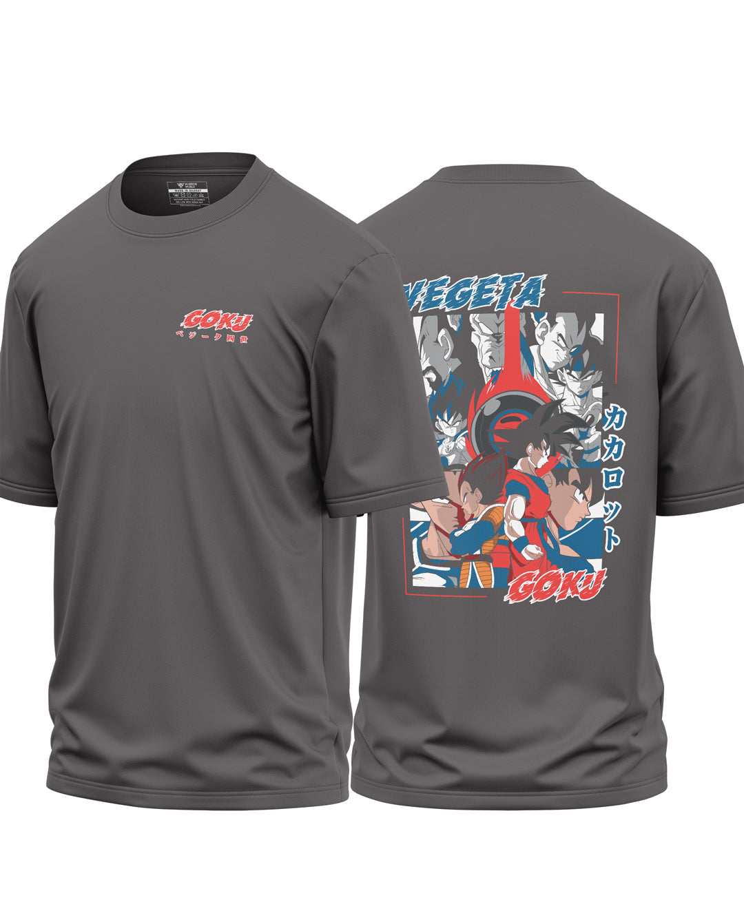 Goku Vegeta Cotton Oversized T-shirt