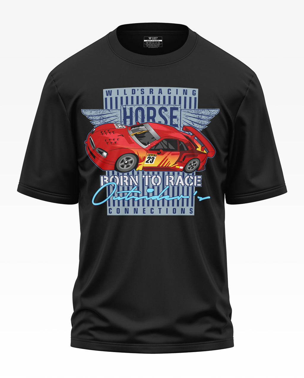 Wild Racing Cotton Oversized T-Shirt