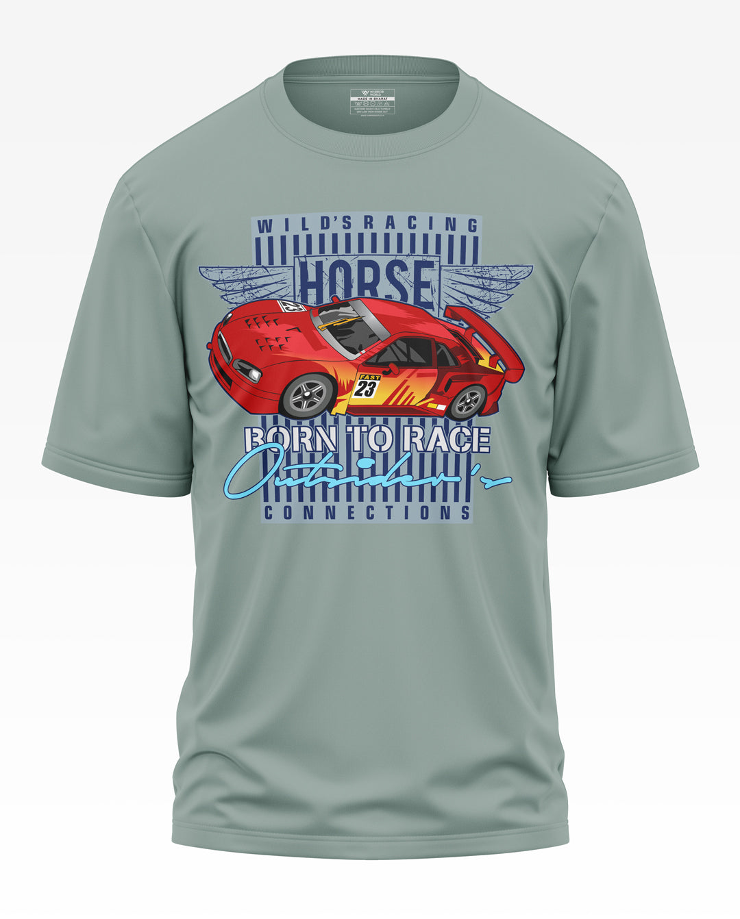 Wild Racing Cotton Oversized T-Shirt