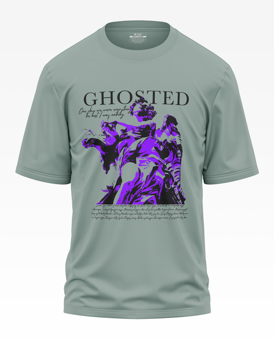 Ghosted Cotton Oversized T-Shirt