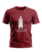 To The Moon Soft Cotton T-shirt