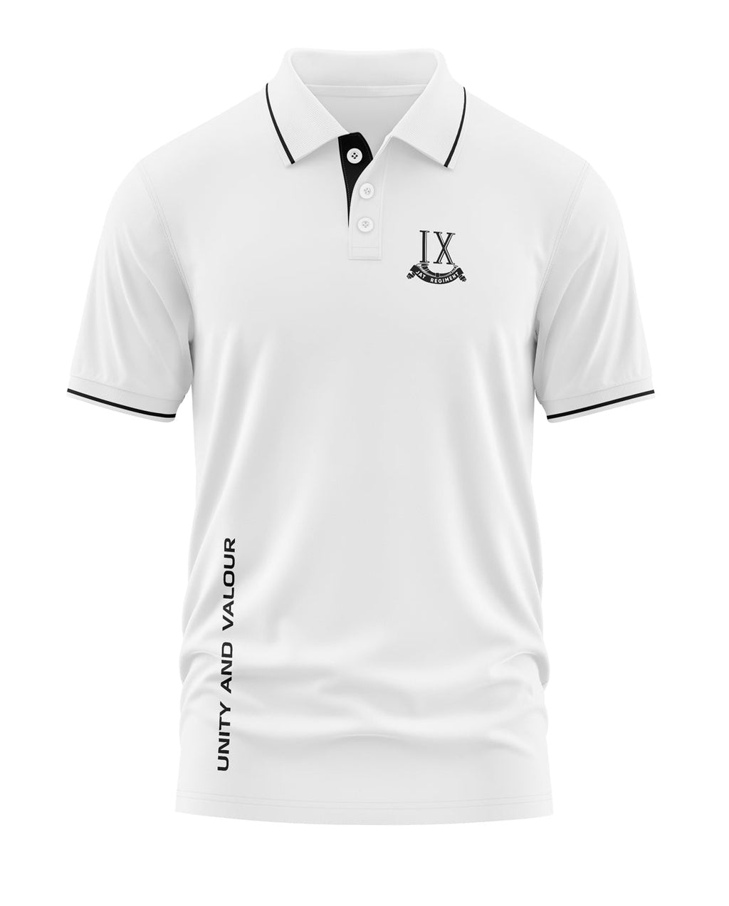 Unity And Valour Polo Collar T-Shirt