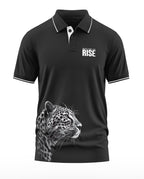 Rise And The Roar Polo Collar T-Shirt