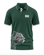Rise And The Roar Polo Collar T-Shirt