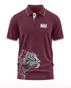 Rise And The Roar Polo Collar T-Shirt