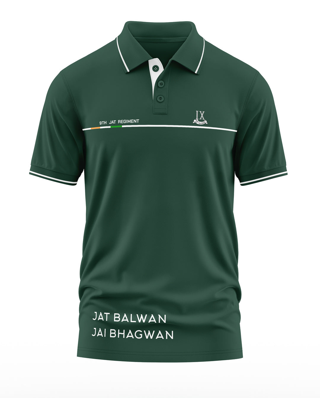 9th Jat Regiment Polo Collar T-Shirt