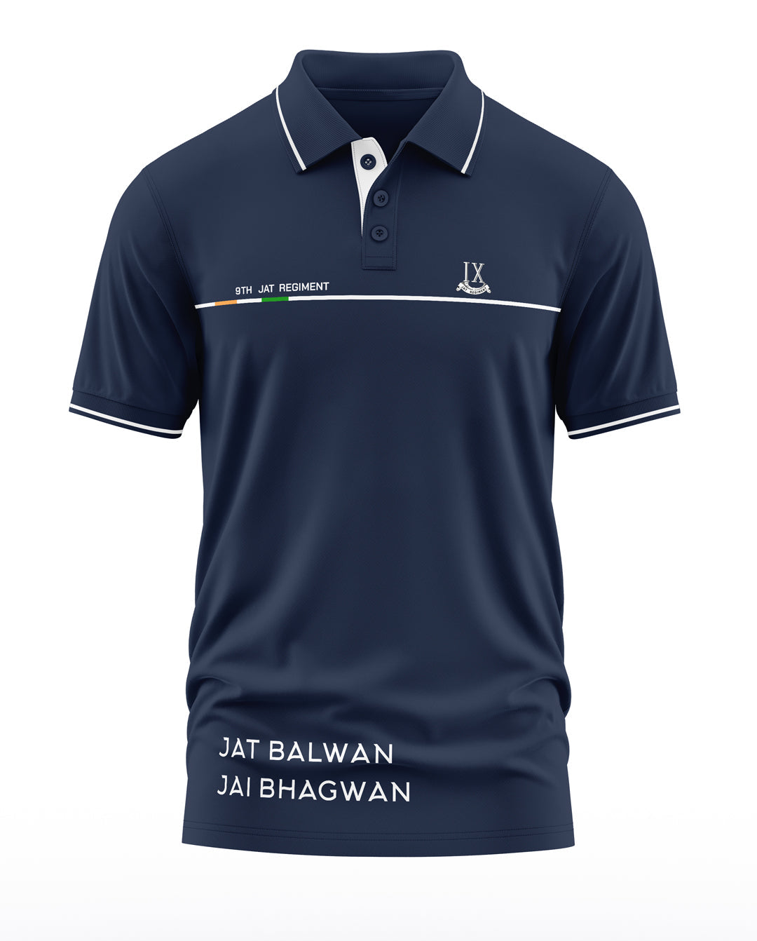 9th Jat Regiment Polo Collar T-Shirt