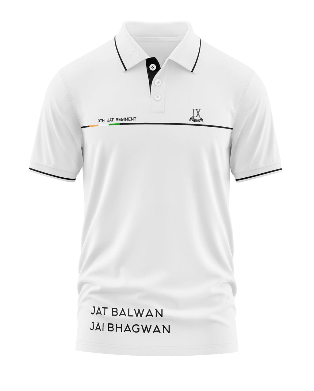 9th Jat Regiment Polo Collar T-Shirt