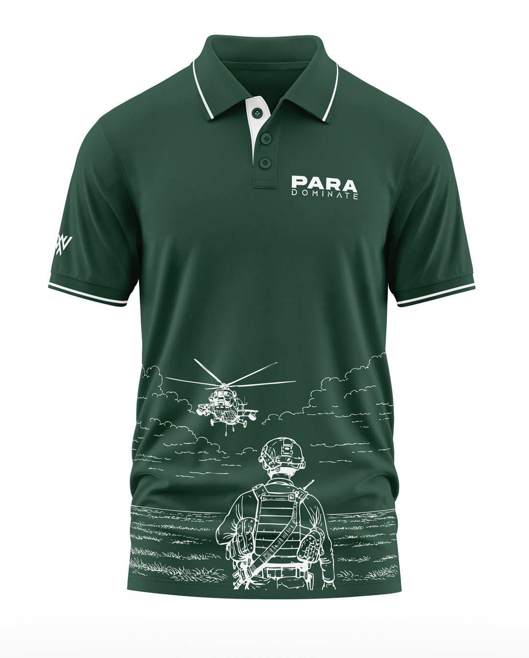 Para Dominate Polo Collar T-Shirt