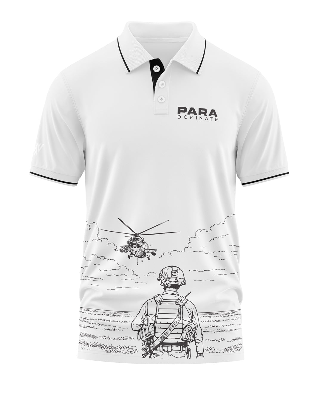 Para Dominate Polo Collar T-Shirt