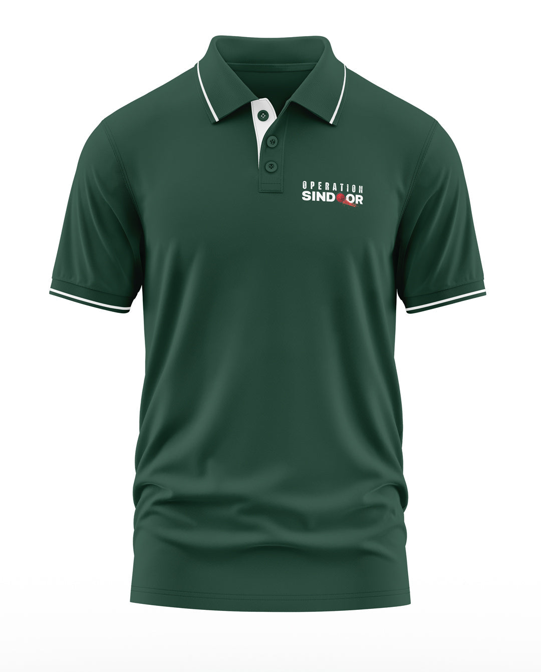 Operation Sindoor Polo Collar T-Shirt