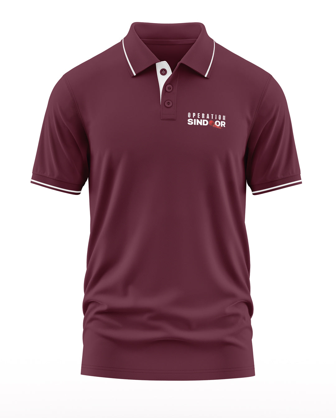 Operation Sindoor Polo Collar T-Shirt