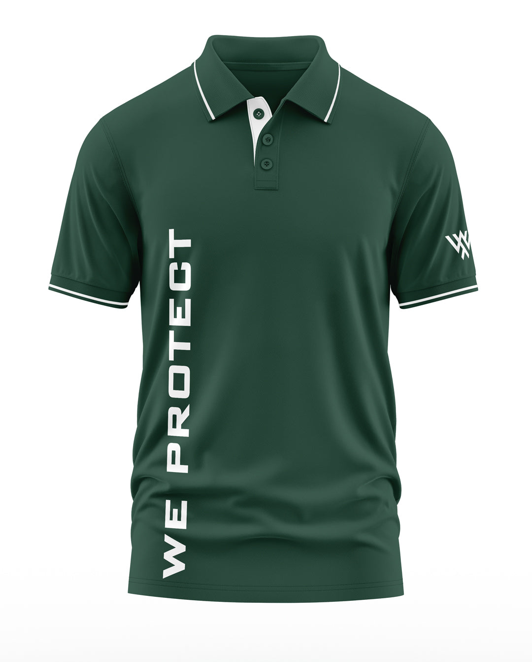 We Protect Polo Collar T-Shirt