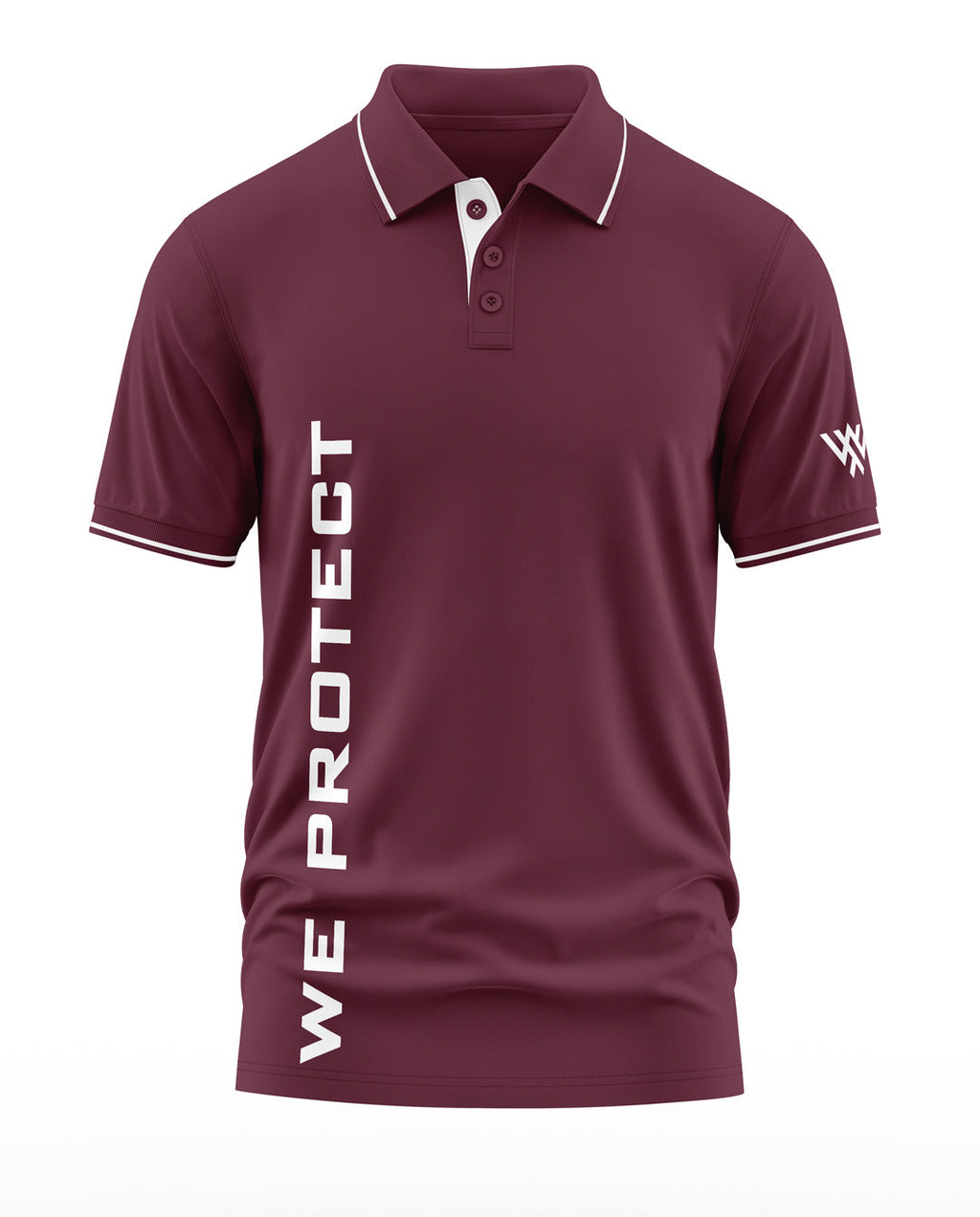 We Protect Polo Collar T-Shirt