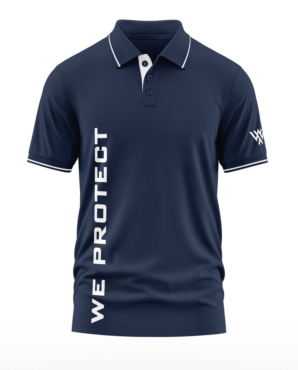 We Protect Polo Collar T-Shirt