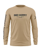 Ind Army Cotton Full Sleeve T-shirt