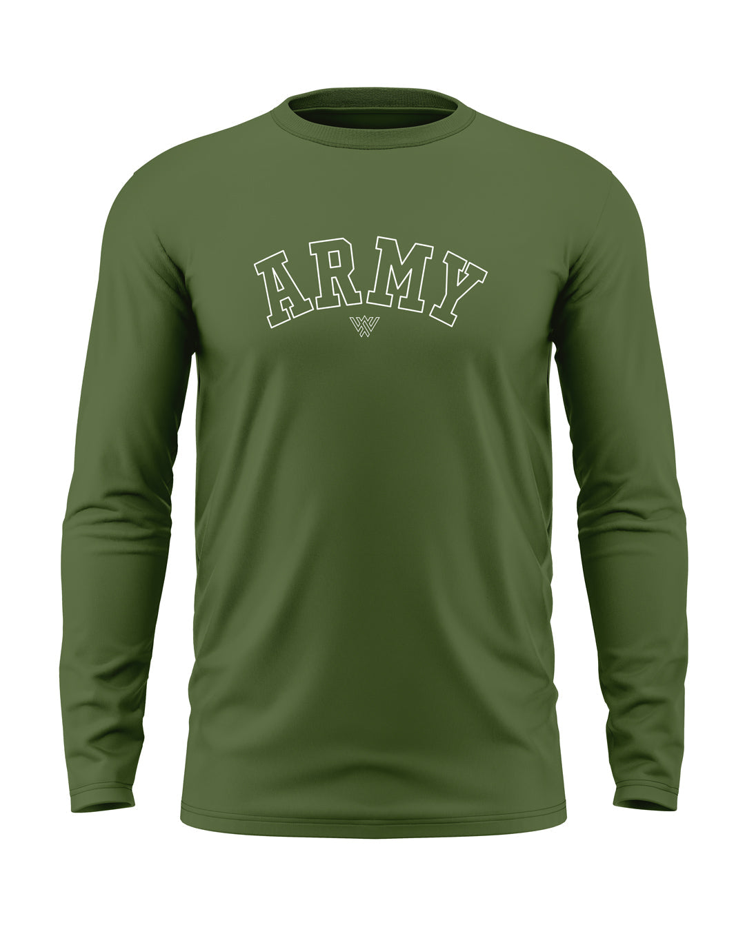 Army Style Cotton Full Sleeve T-shirt