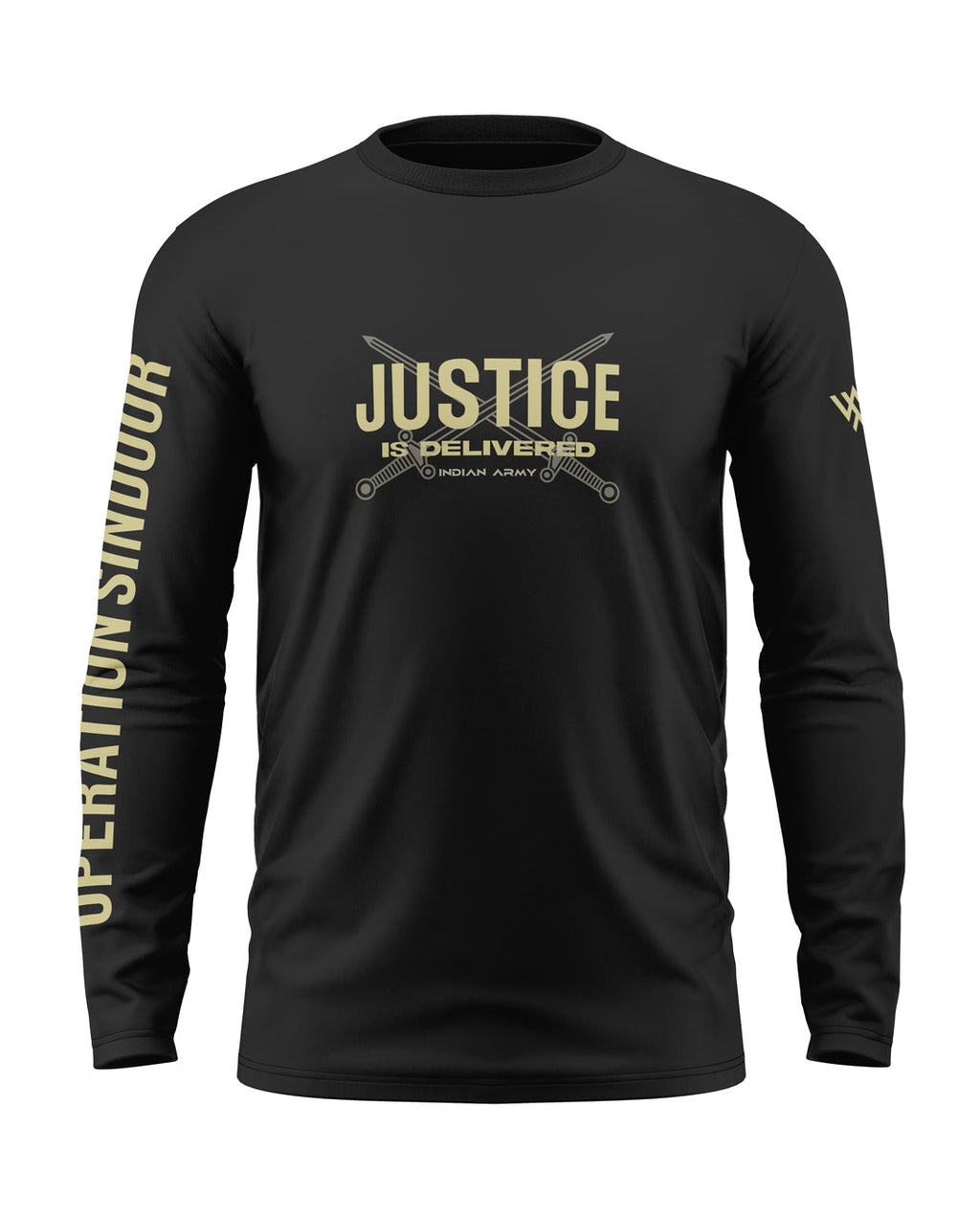 Justice Cotton Full Sleeve T-shirt