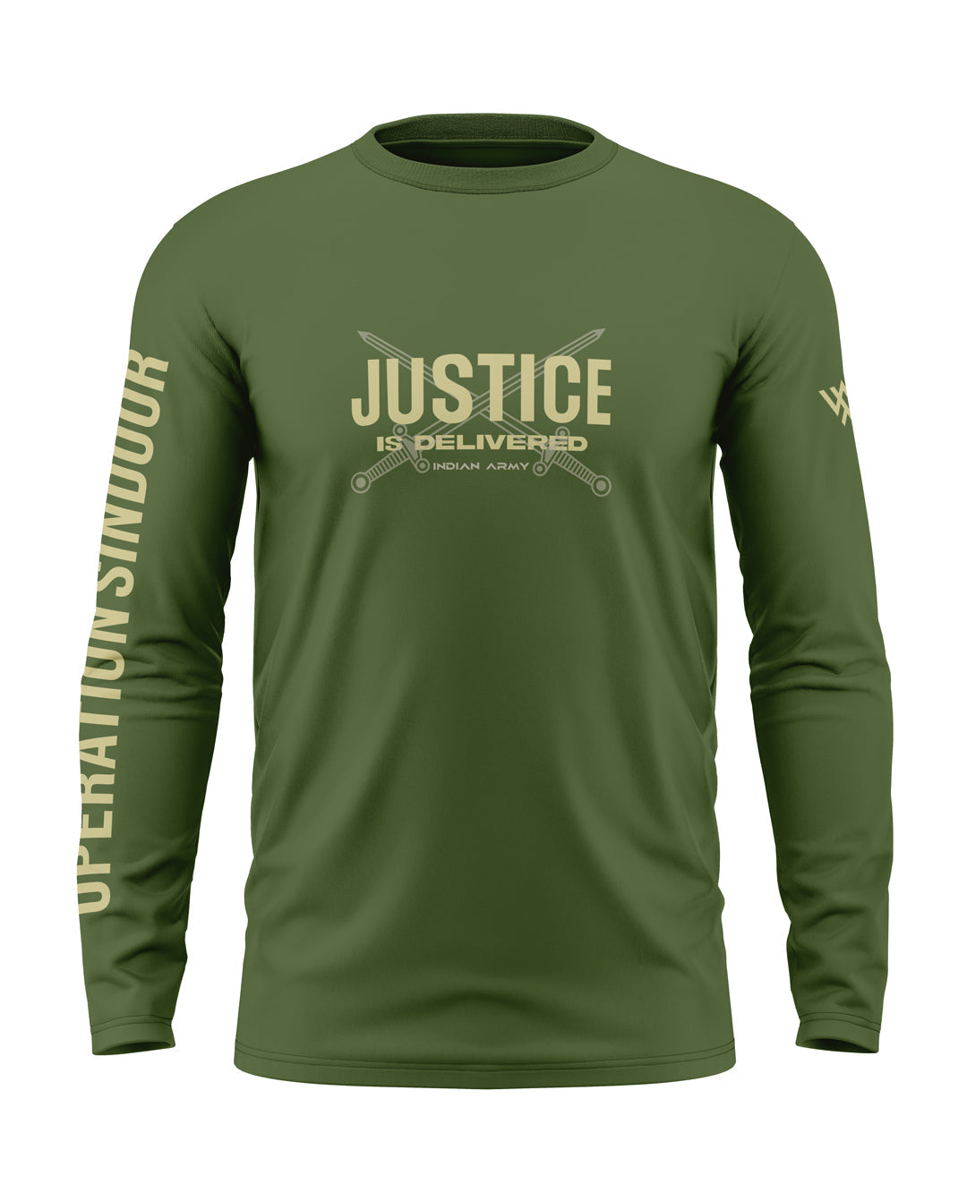 Justice Cotton Full Sleeve T-shirt