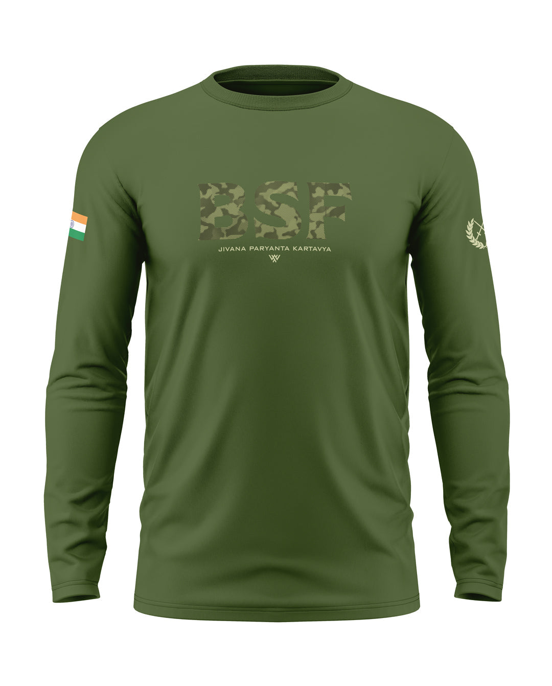 BSF Cotton Full Sleeve T-shirt