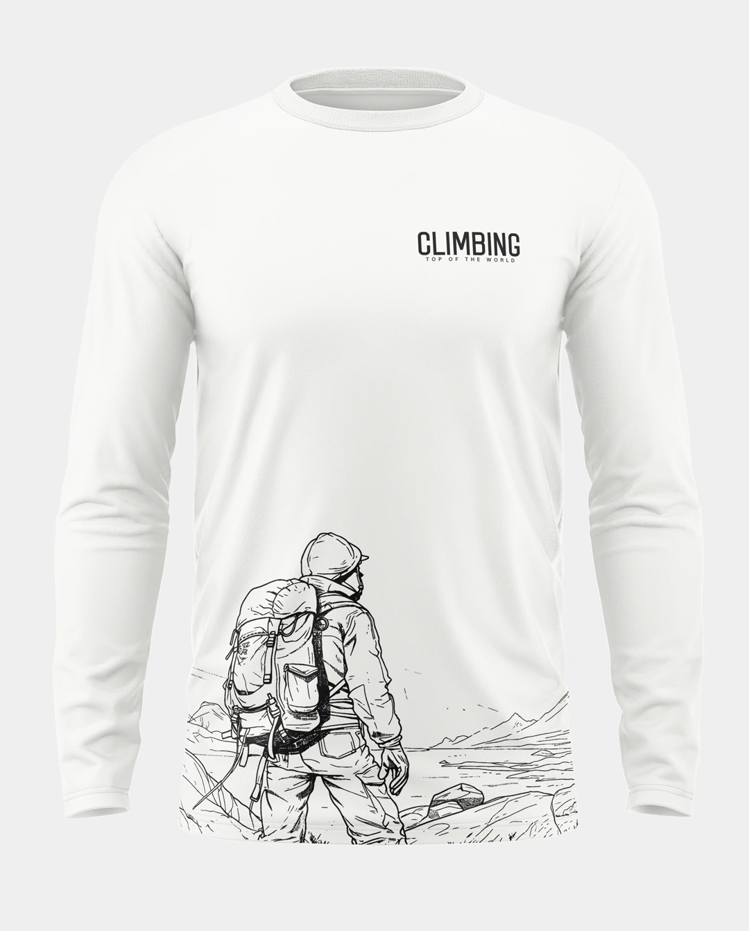 Climbing Cotton Full Sleeve T-shirt