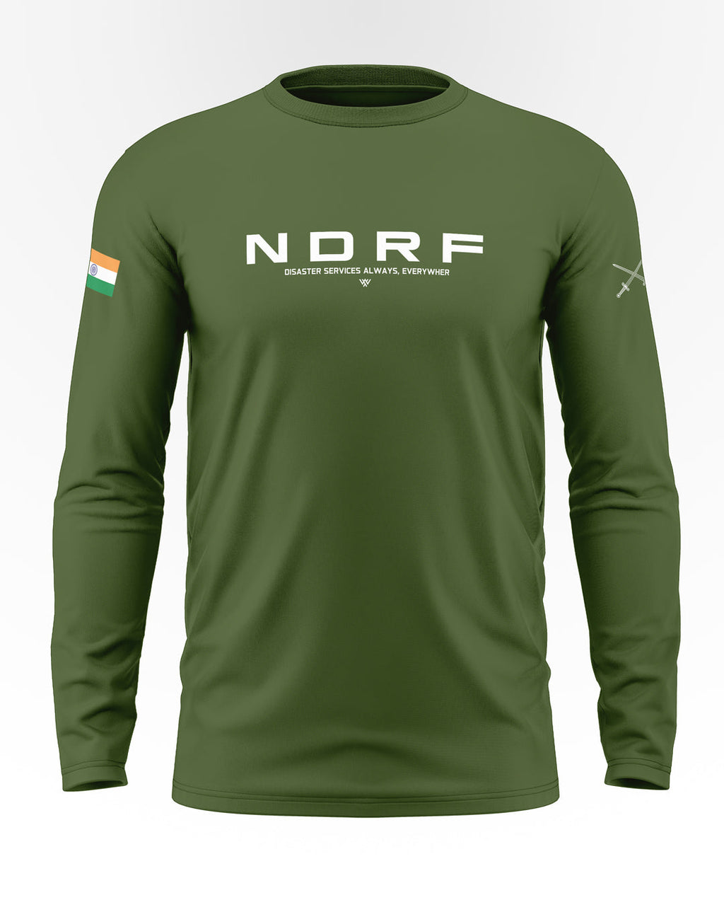 NDRF Cotton Full Sleeve T-shirt