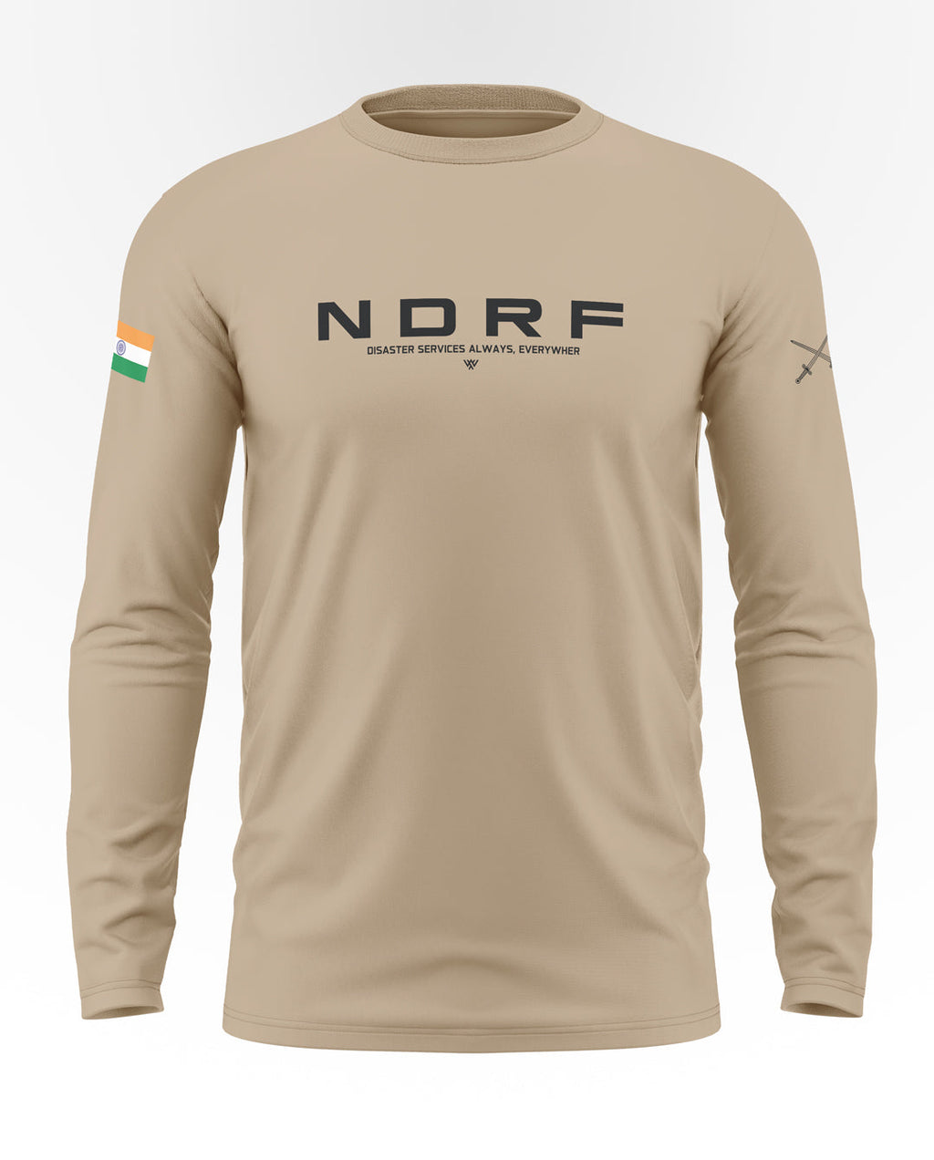 NDRF Cotton Full Sleeve T-shirt