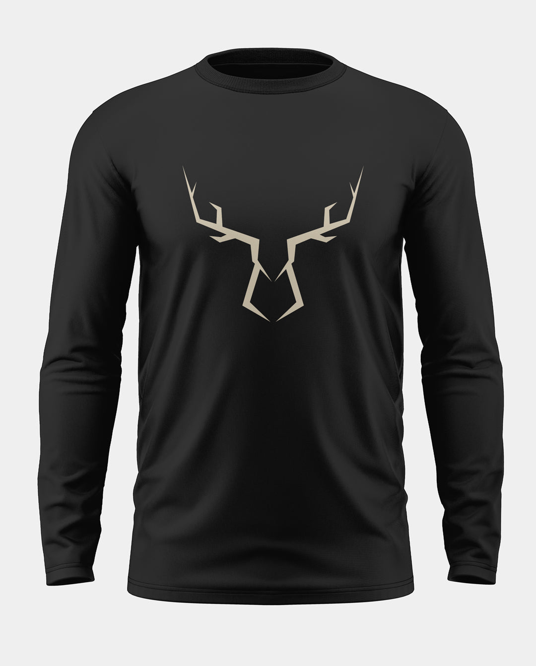 Deer Art Cotton Full Sleeve T-shirt