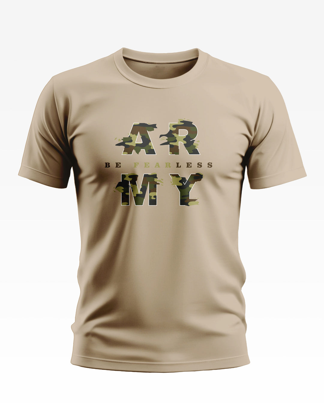 Army Be Fearless Soft Cotton T-shirt