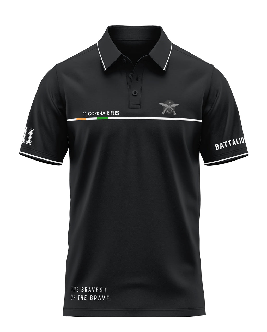 11th Gorkha Riflis Prime Polo T-Shirt