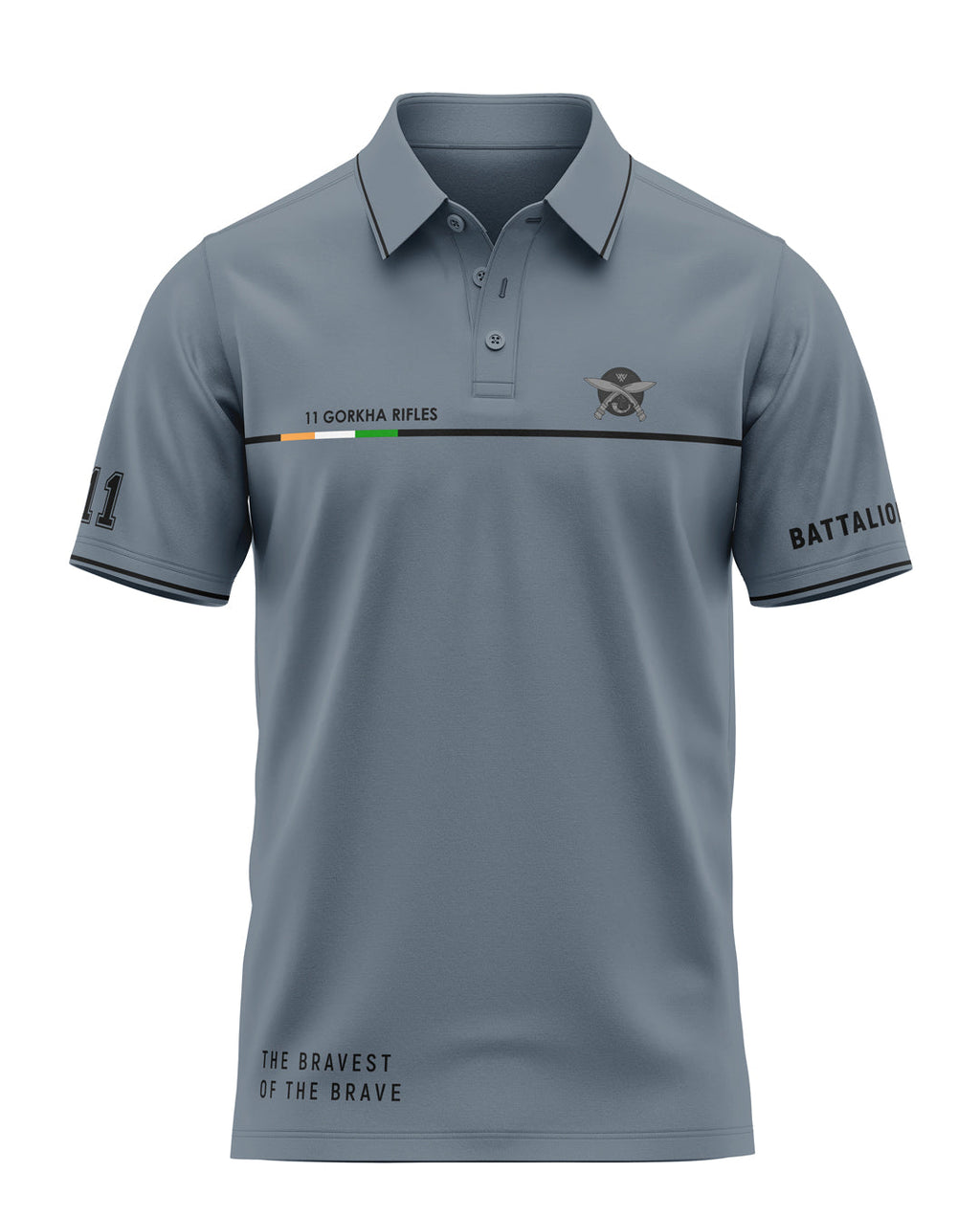 11th Gorkha Riflis Prime Polo T-Shirt