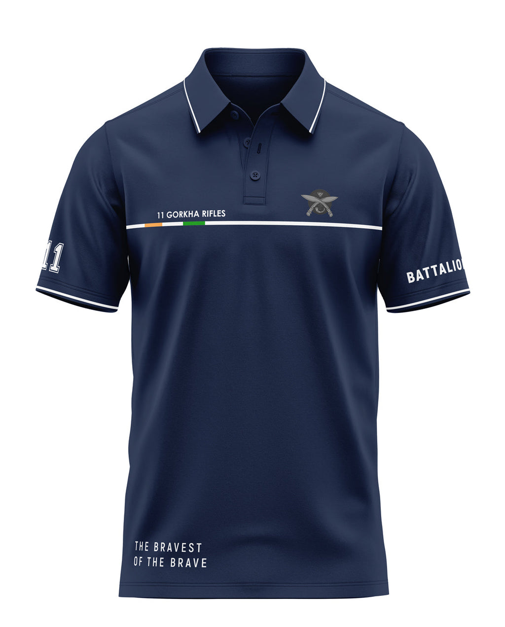 11th Gorkha Riflis Prime Polo T-Shirt