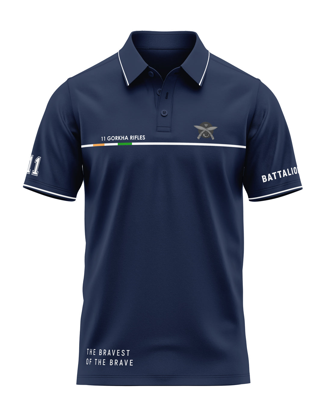 11th Gorkha Riflis Prime Polo T-Shirt
