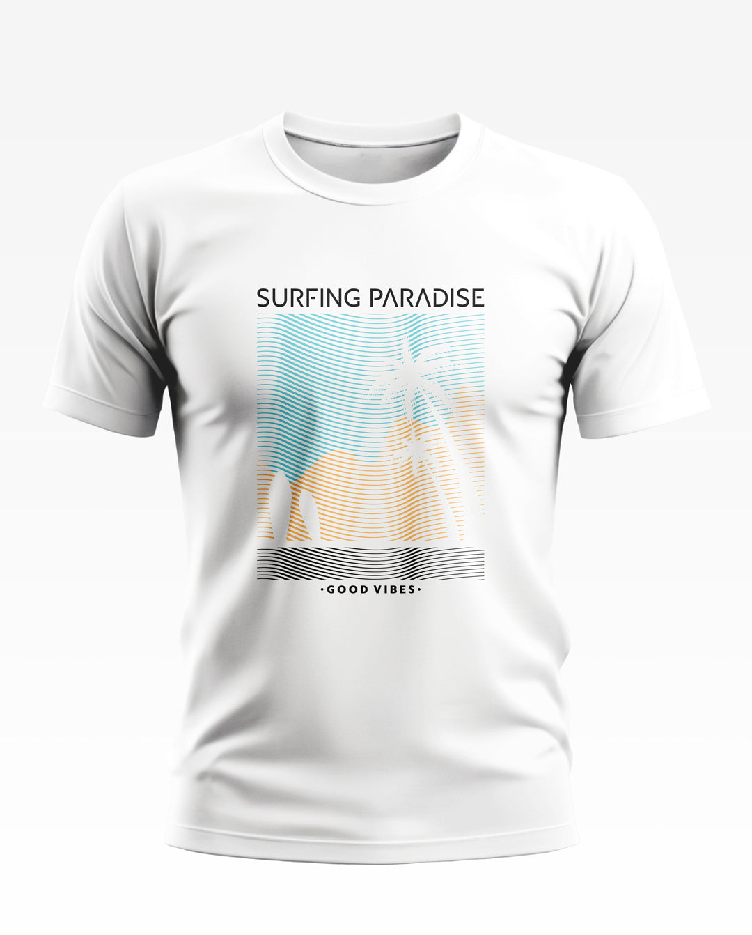 Surfing Paradise Soft Cotton T-shirt