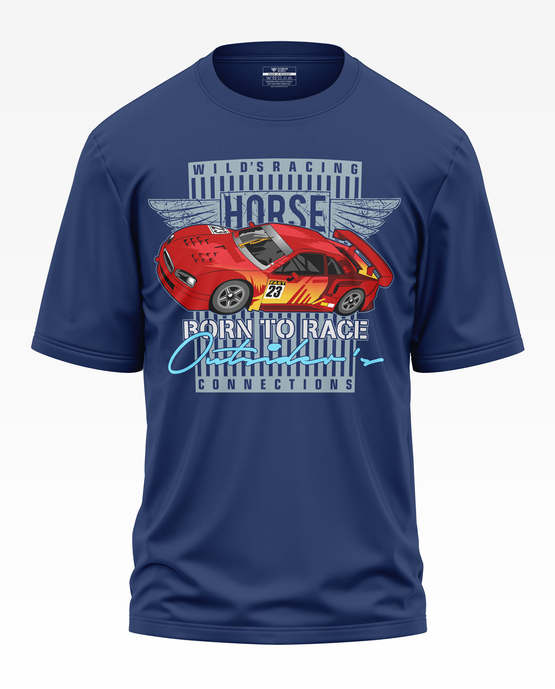 Wild Racing Cotton Oversized T-Shirt