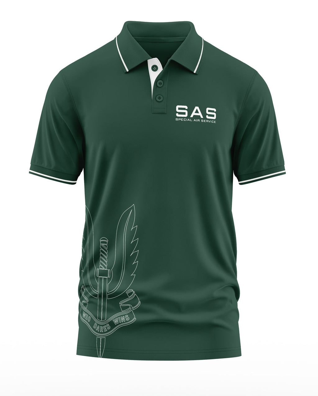 SAS Polo Collar T-Shirt