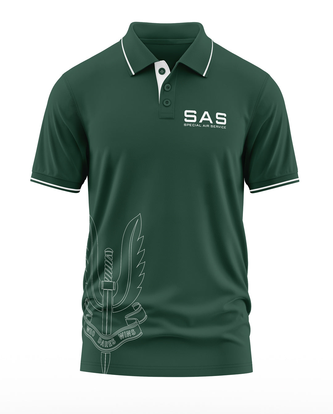 SAS Polo Collar T-Shirt
