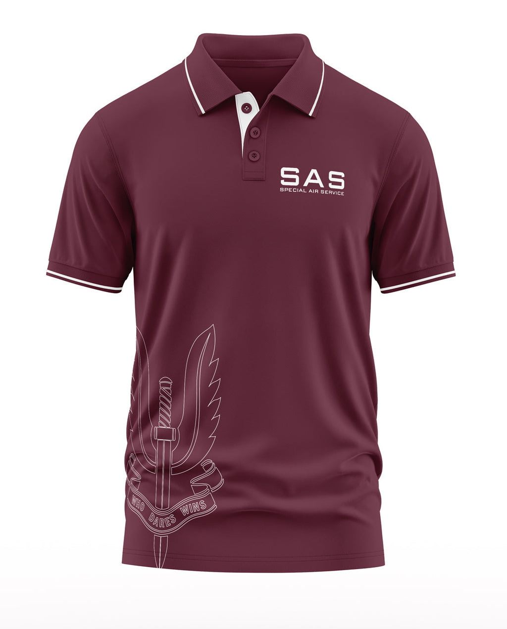 SAS Polo Collar T-Shirt