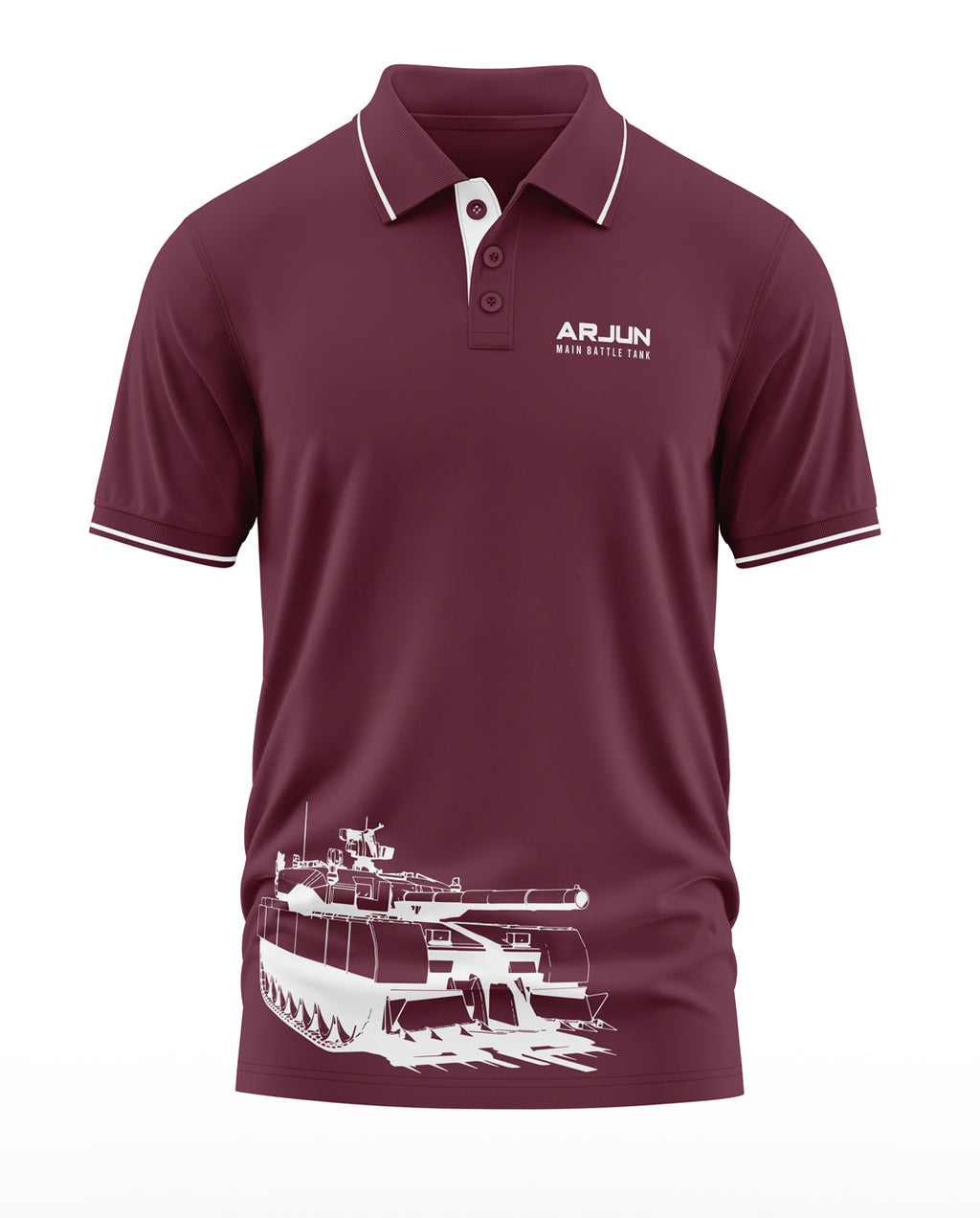 Arjun Tank Polo Collar T-Shirt
