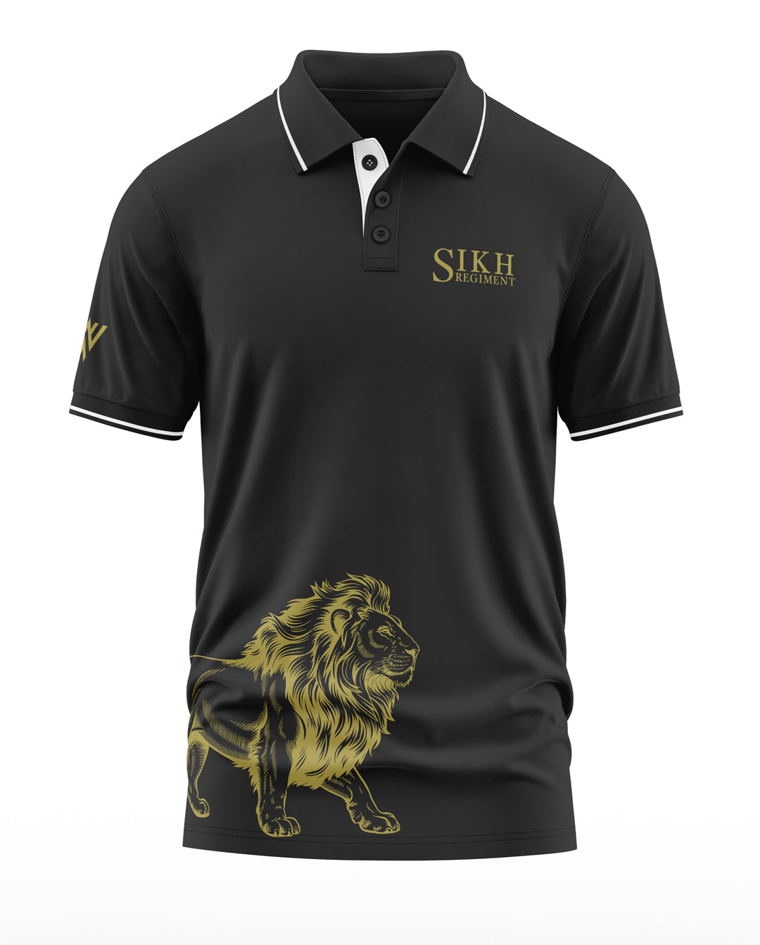 The Sikh Regiment Polo Collar T-Shirt