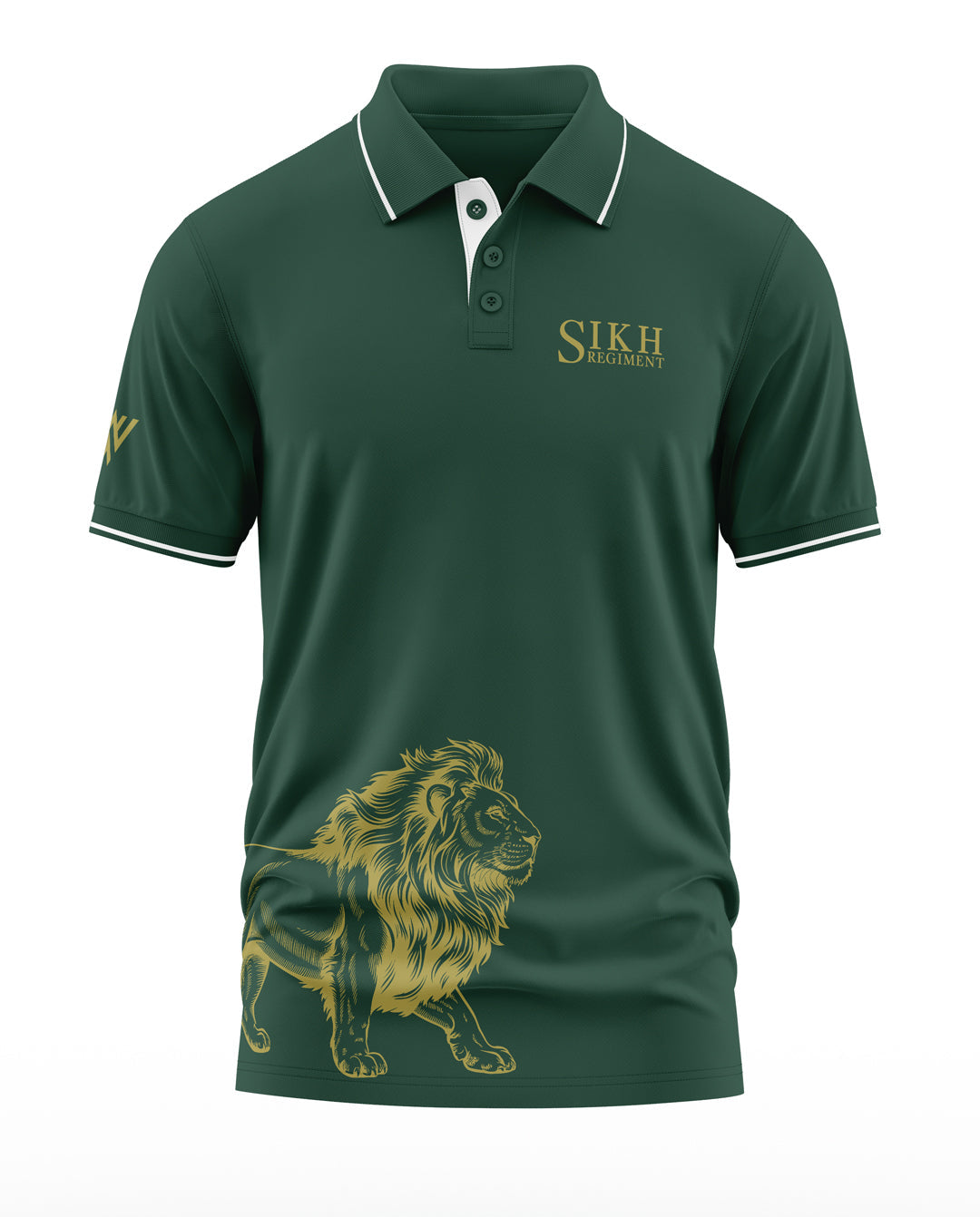 The Sikh Regiment Polo Collar T-Shirt