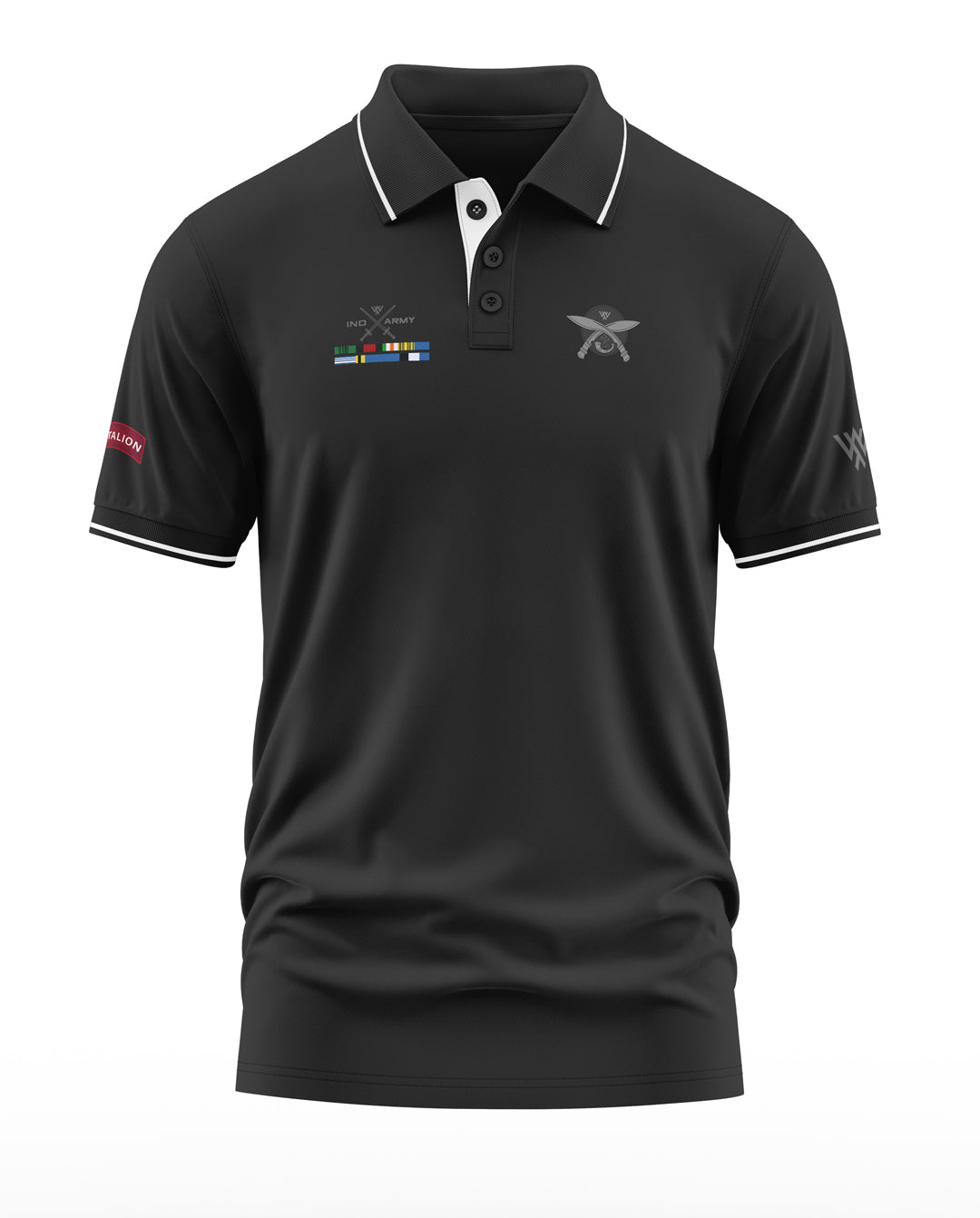 Ind Army Garud Polo Collar T-Shirt