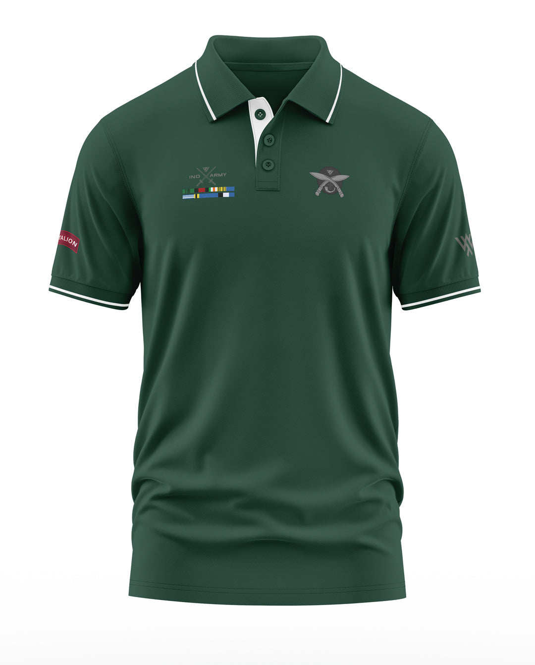 Ind Army Garud Polo Collar T-Shirt