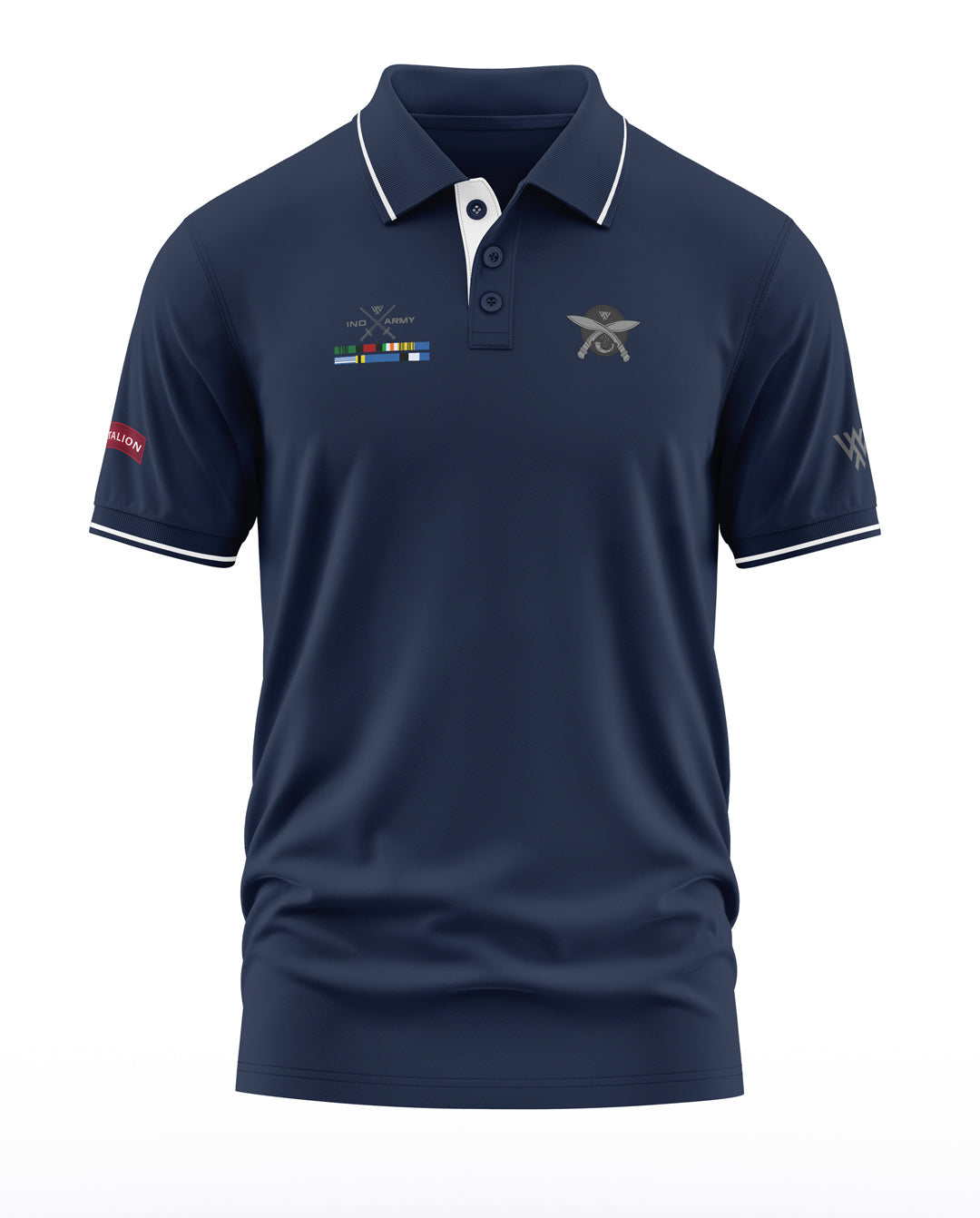 Ind Army Garud Polo Collar T-Shirt
