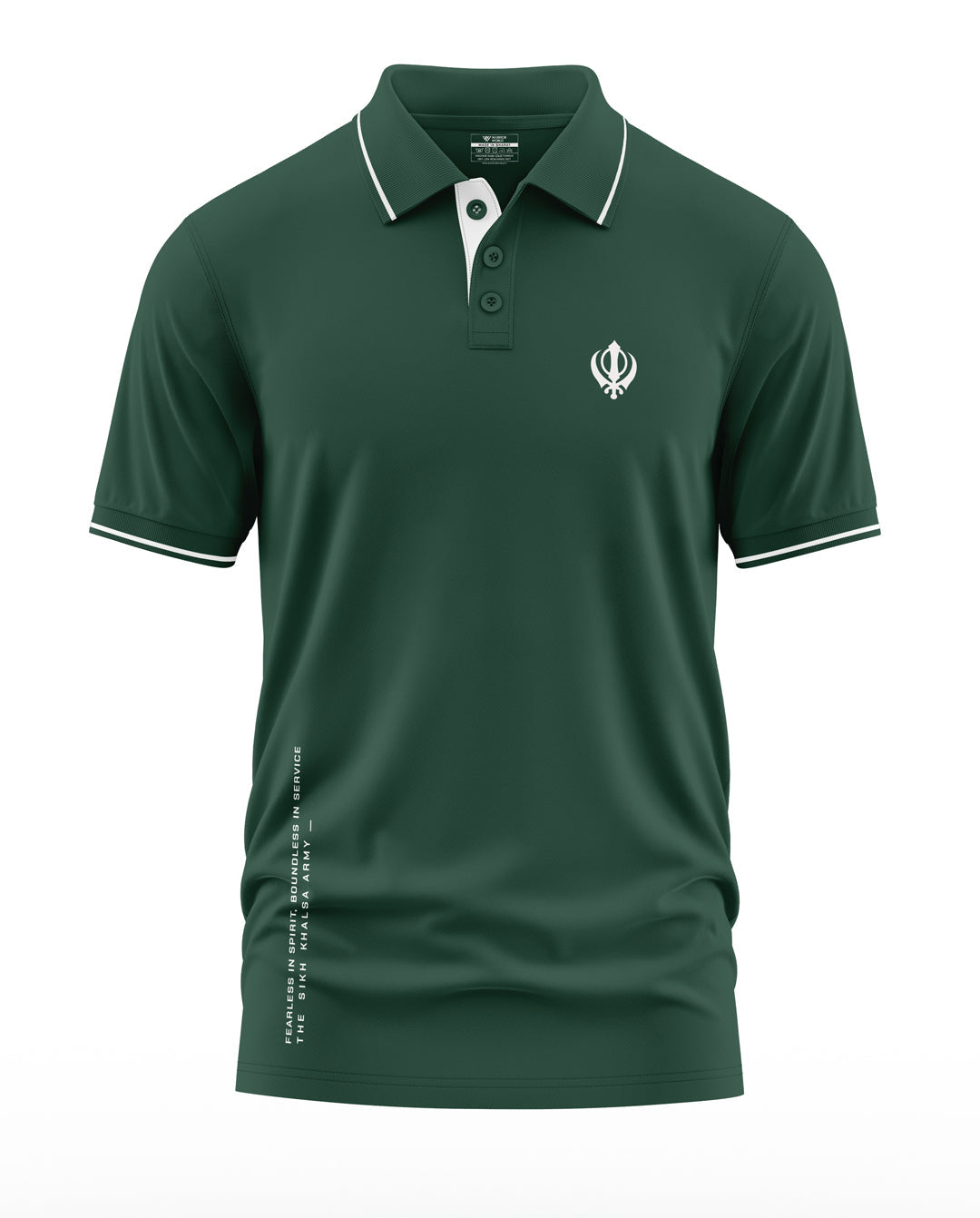 Khanda Polo Collar T-Shirt
